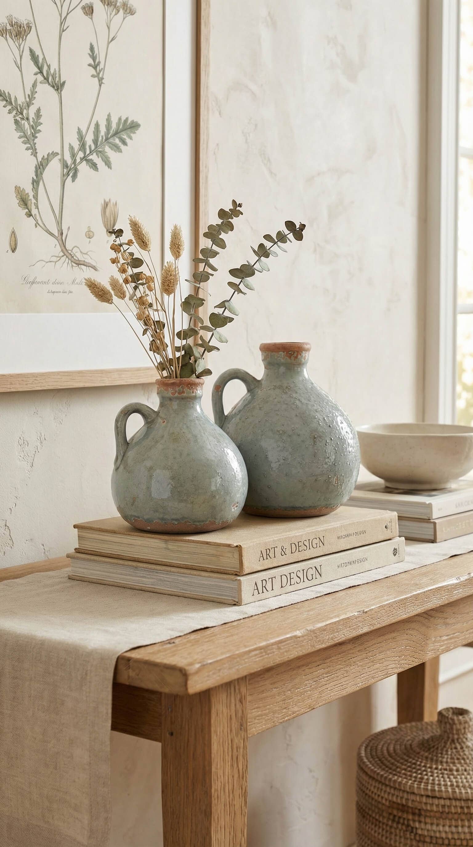 The Liora Jug — Blue Grey Ceramic
