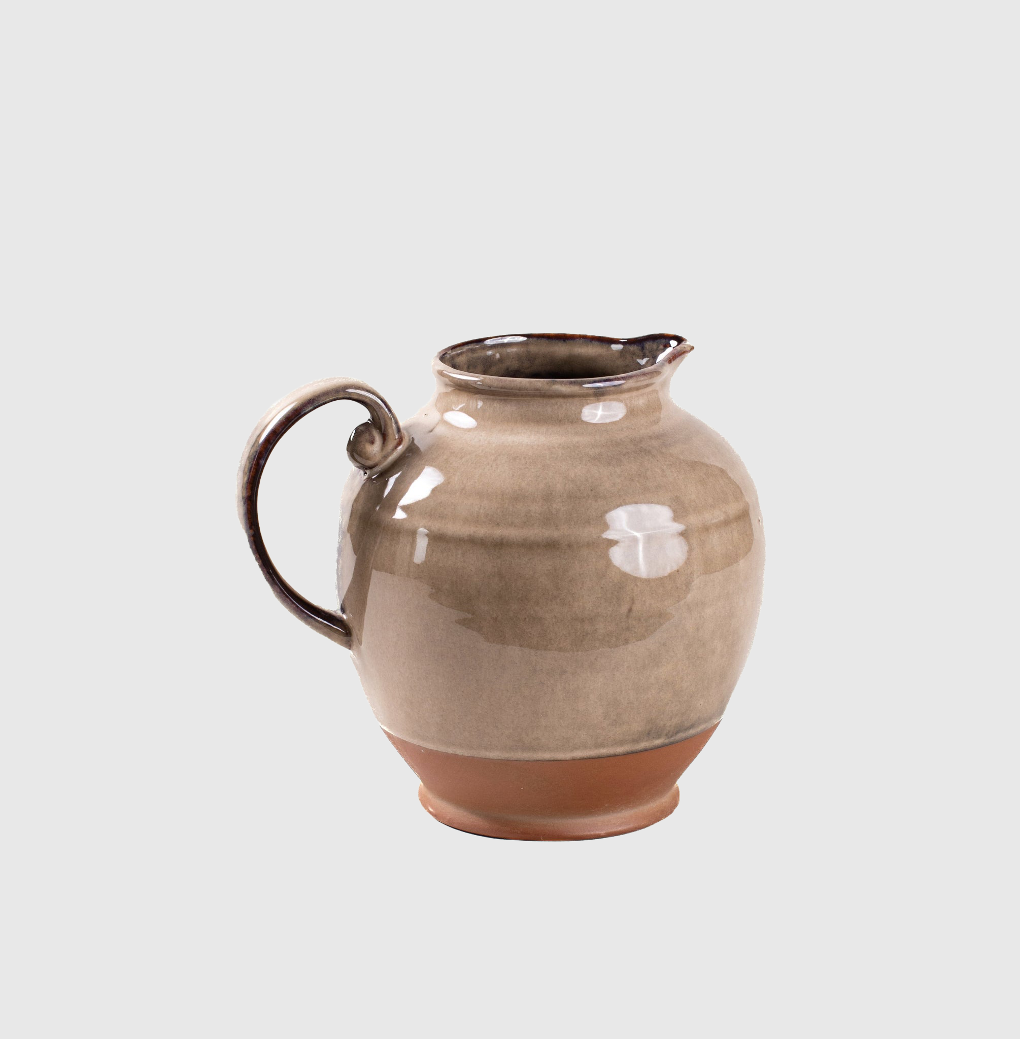 Stoneware Pitcher