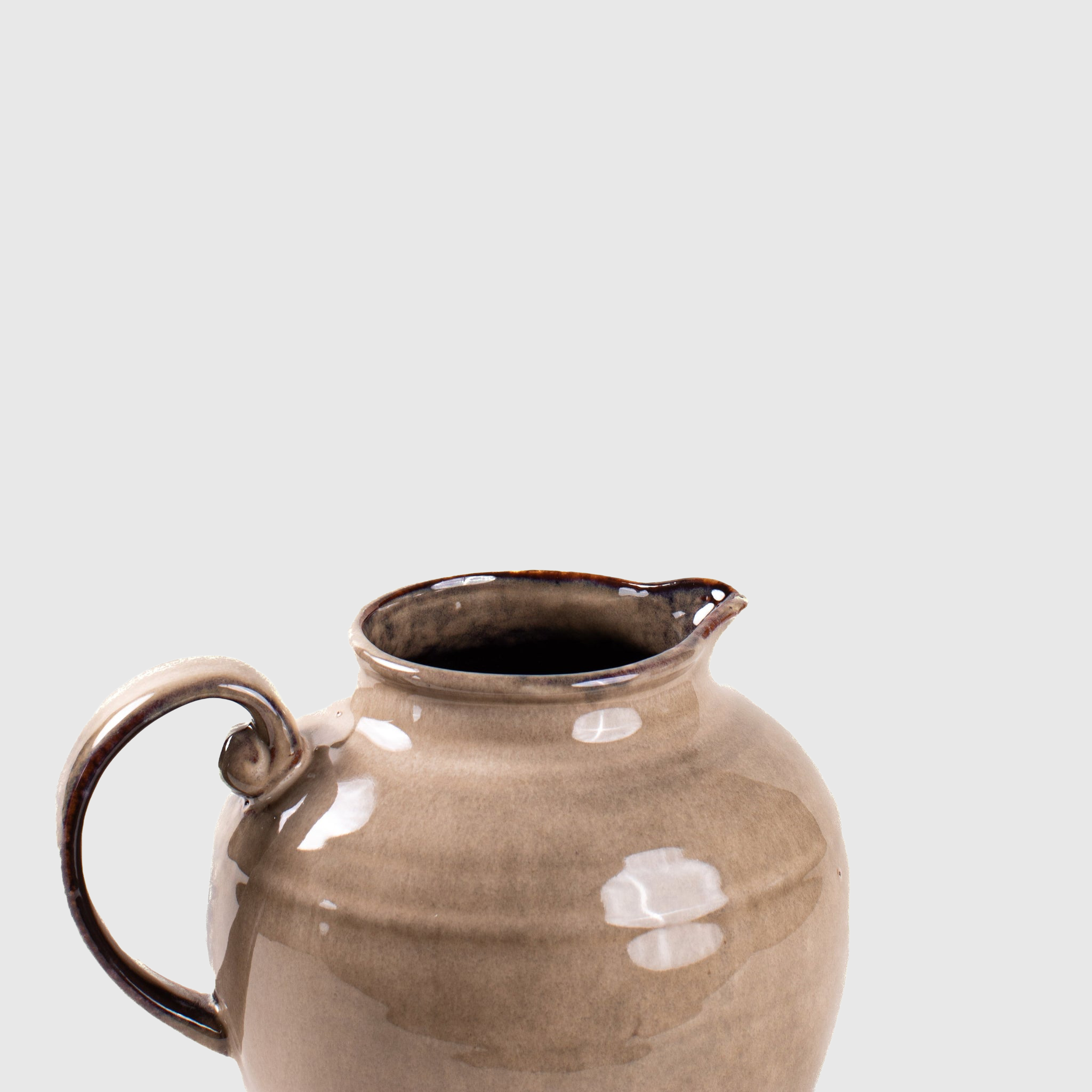 Stoneware Pitcher