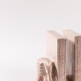 Kenyan Elephant Stone Bookends