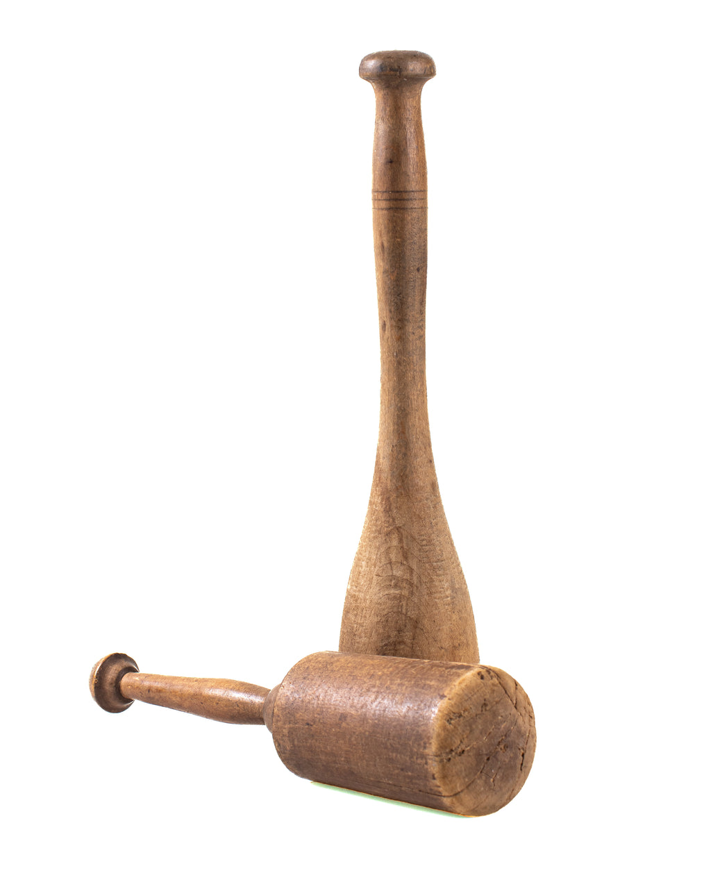 Vintage Wooden Kitchen Smashers – Set of 2