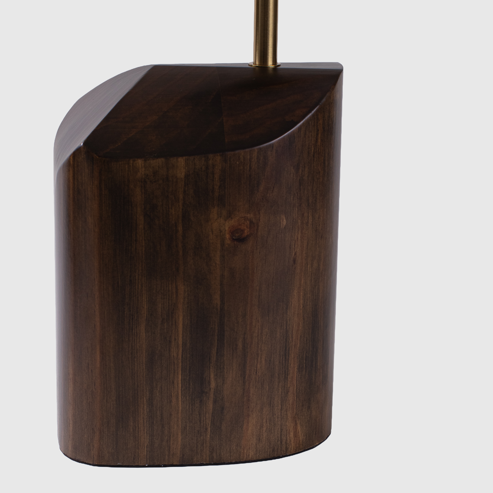 Floral Wood Table Lamp
