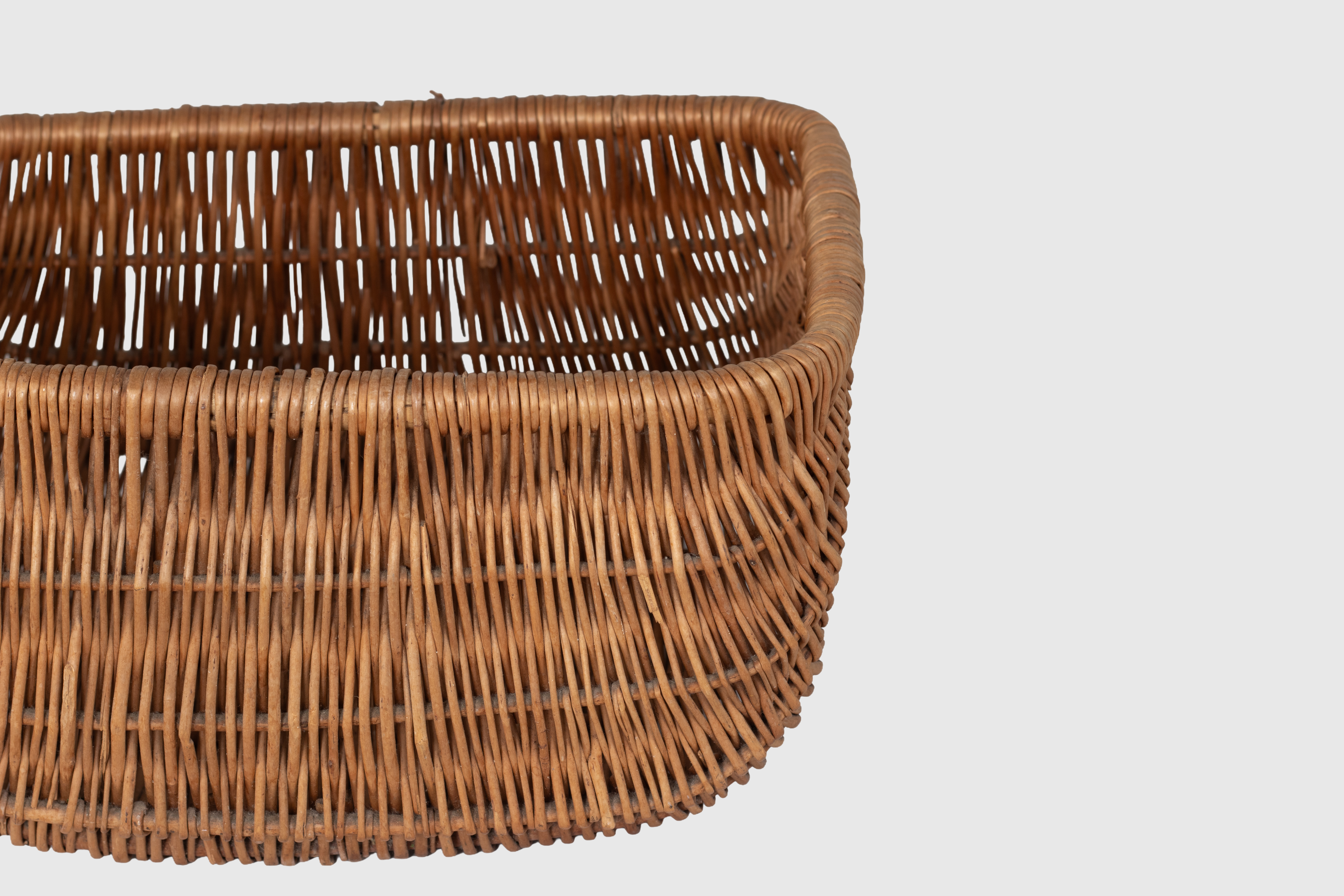 Handwoven Rattan Storage Basket