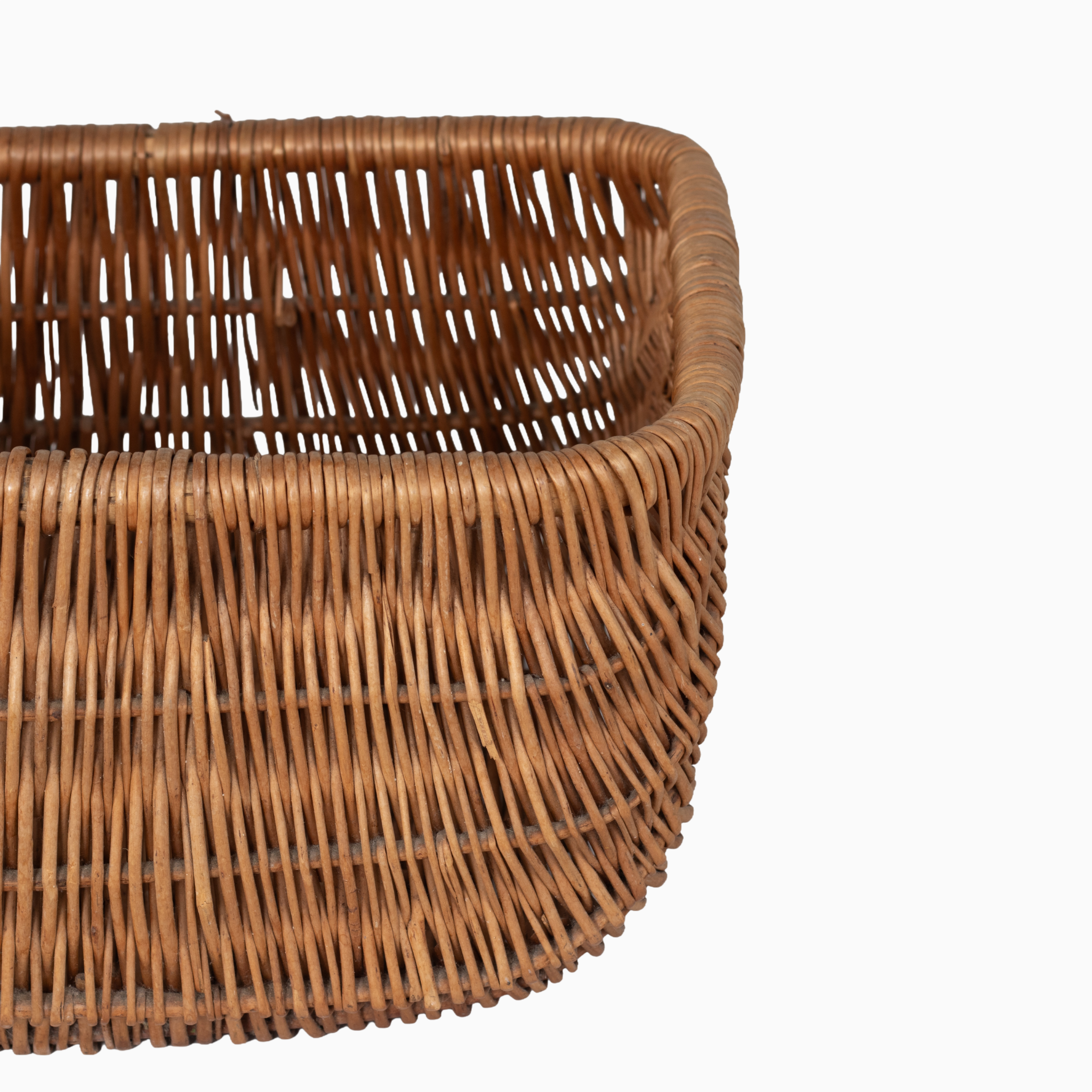 Handwoven Rattan Storage Basket