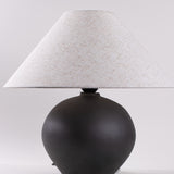 Orla Matte Black Globe Lamp