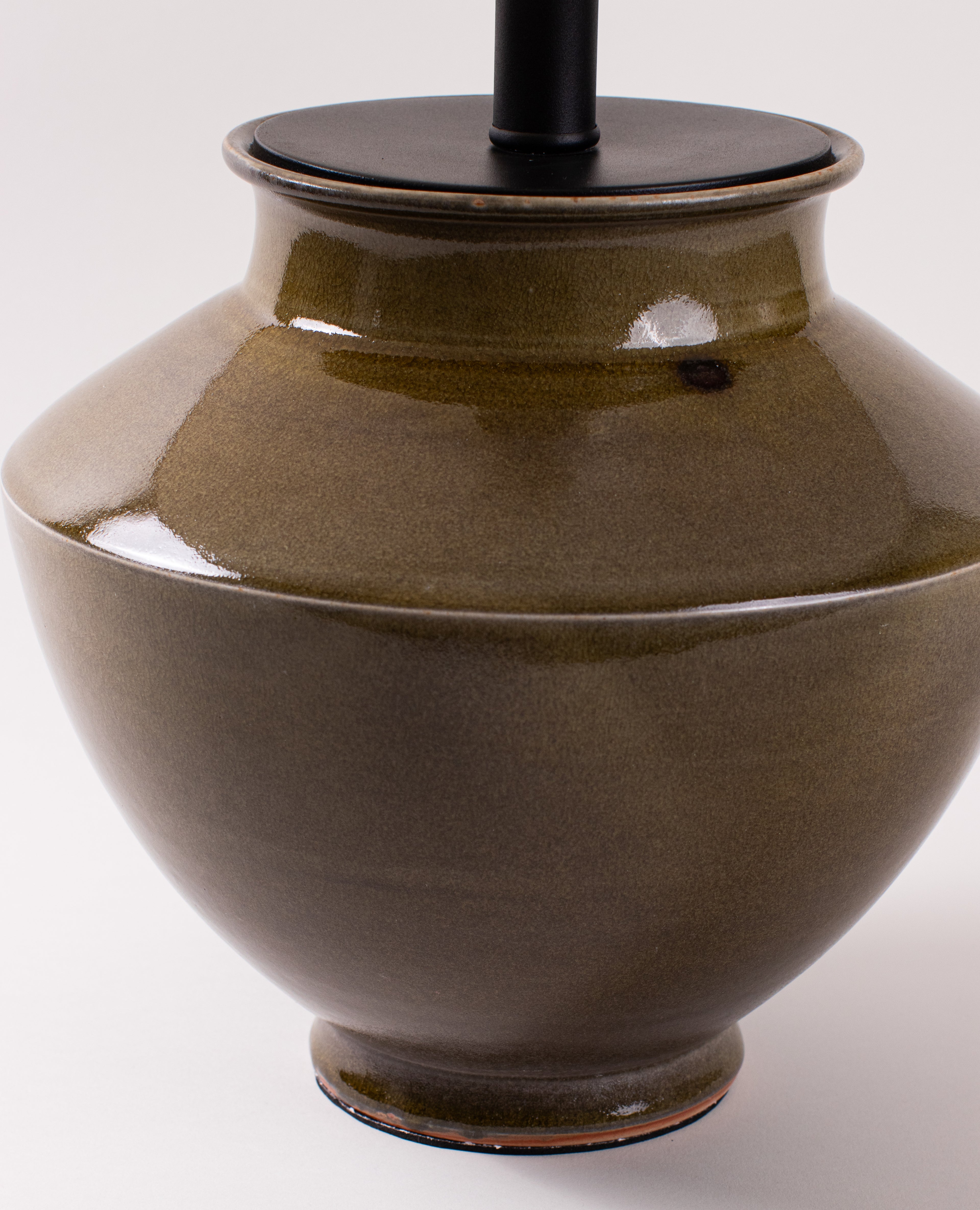The Olive Glaze Table Lamp