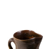 Antique Glazed Clay Pitcher