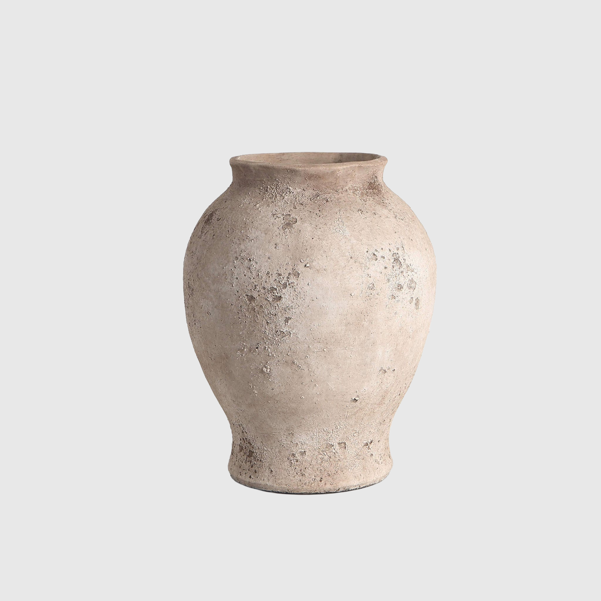 Textured Stoneware Vase