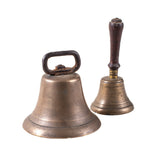 Antique Brass Bells (Set of 2)