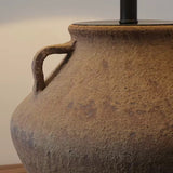 Jade Rustic Earthy  Wabi Sabi Table Lamp