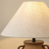 Jade Rustic Earthy  Wabi Sabi Table Lamp