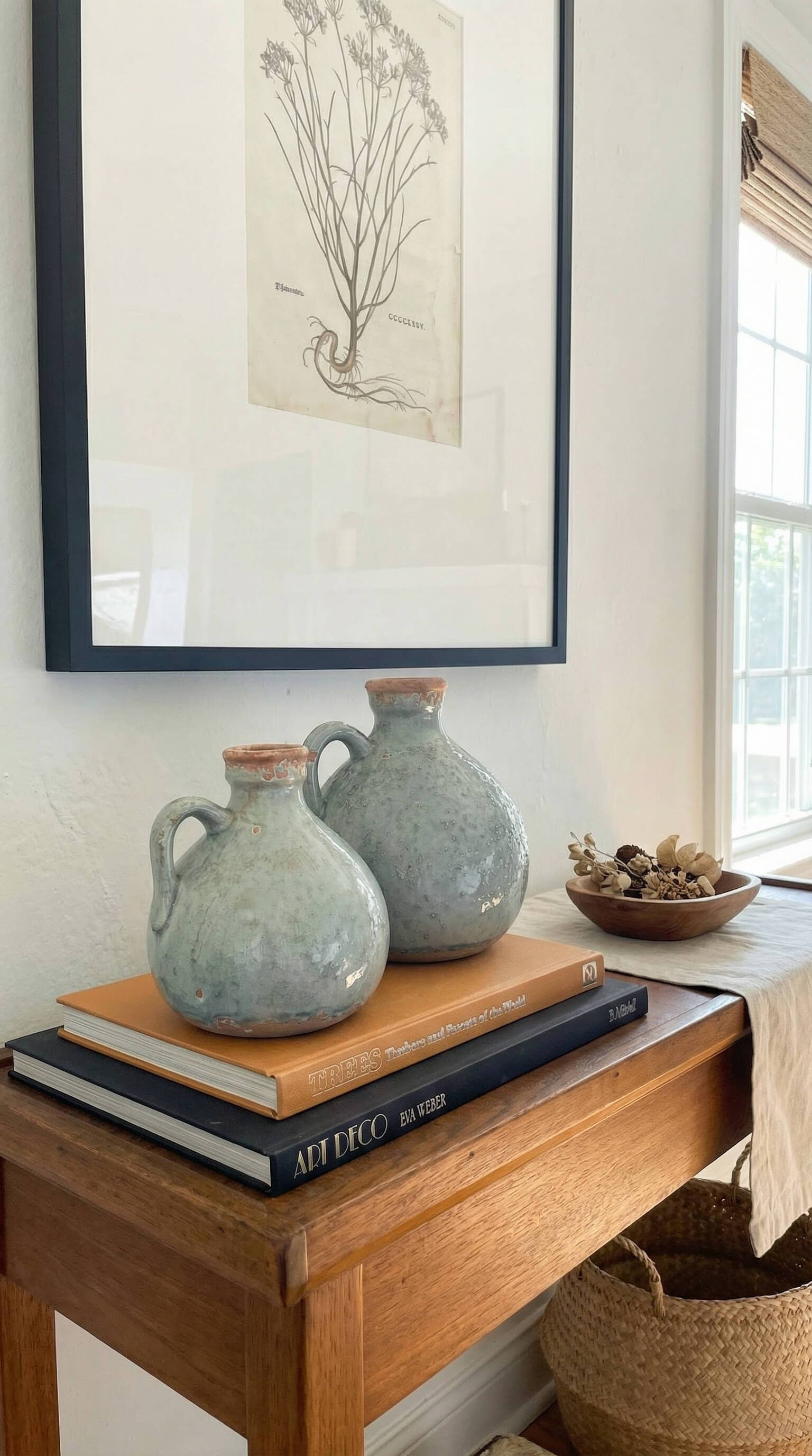 The Liora Jug — Blue Grey Ceramic